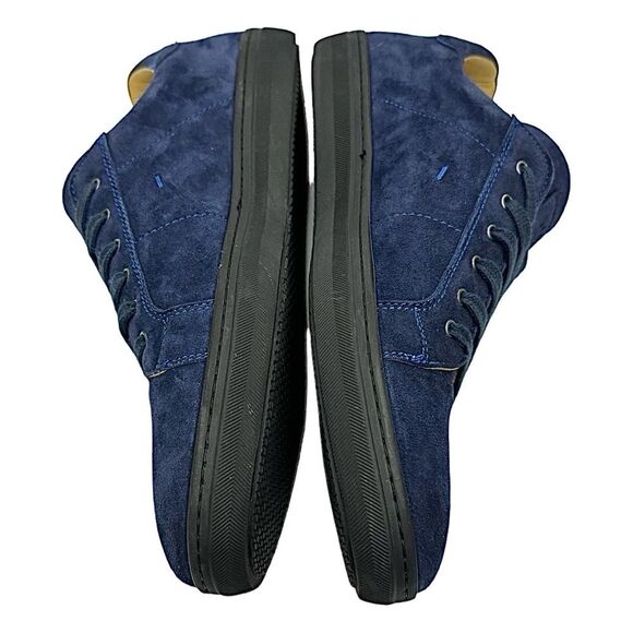 Mezlan Men’s 1968 Sneakers 10.5 M Navy Blue Suede Made in Spain Casual Shoes - Picture 7 of 11